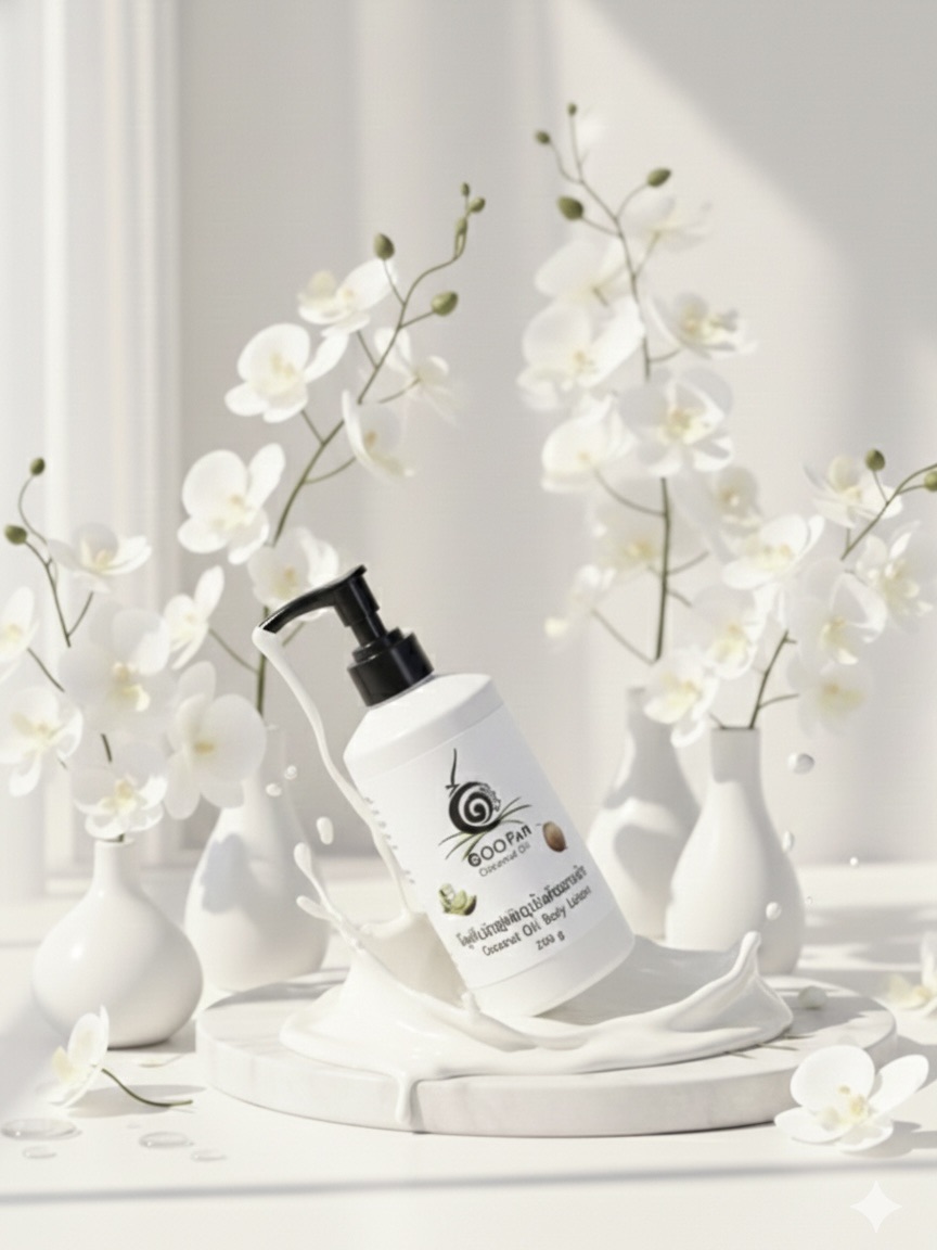 โลชั่นบำรุงผิวน้ำมันมะพร้าว