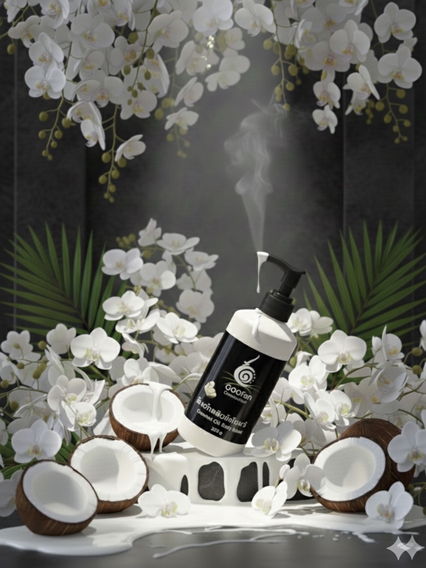 เจลบำรุงผิวน้ำมันมะพร้าว