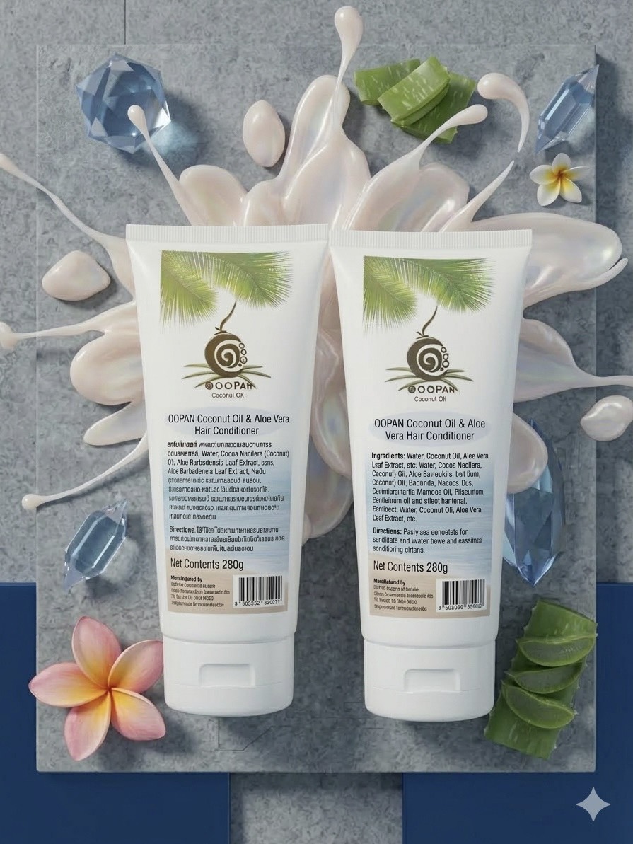 ครีมนวดผมน้ำมันมะพร้าว