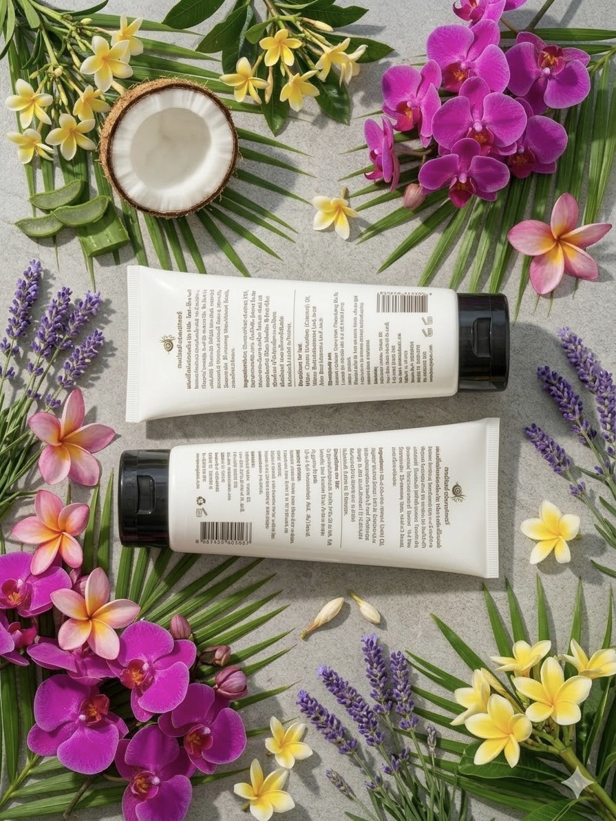 แพ็คคู่ครีมนวดน้ำมันมะพร้าว