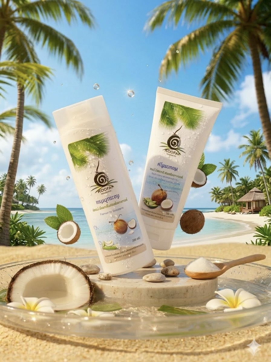 แชมพูครีมนวดมะพร้าว