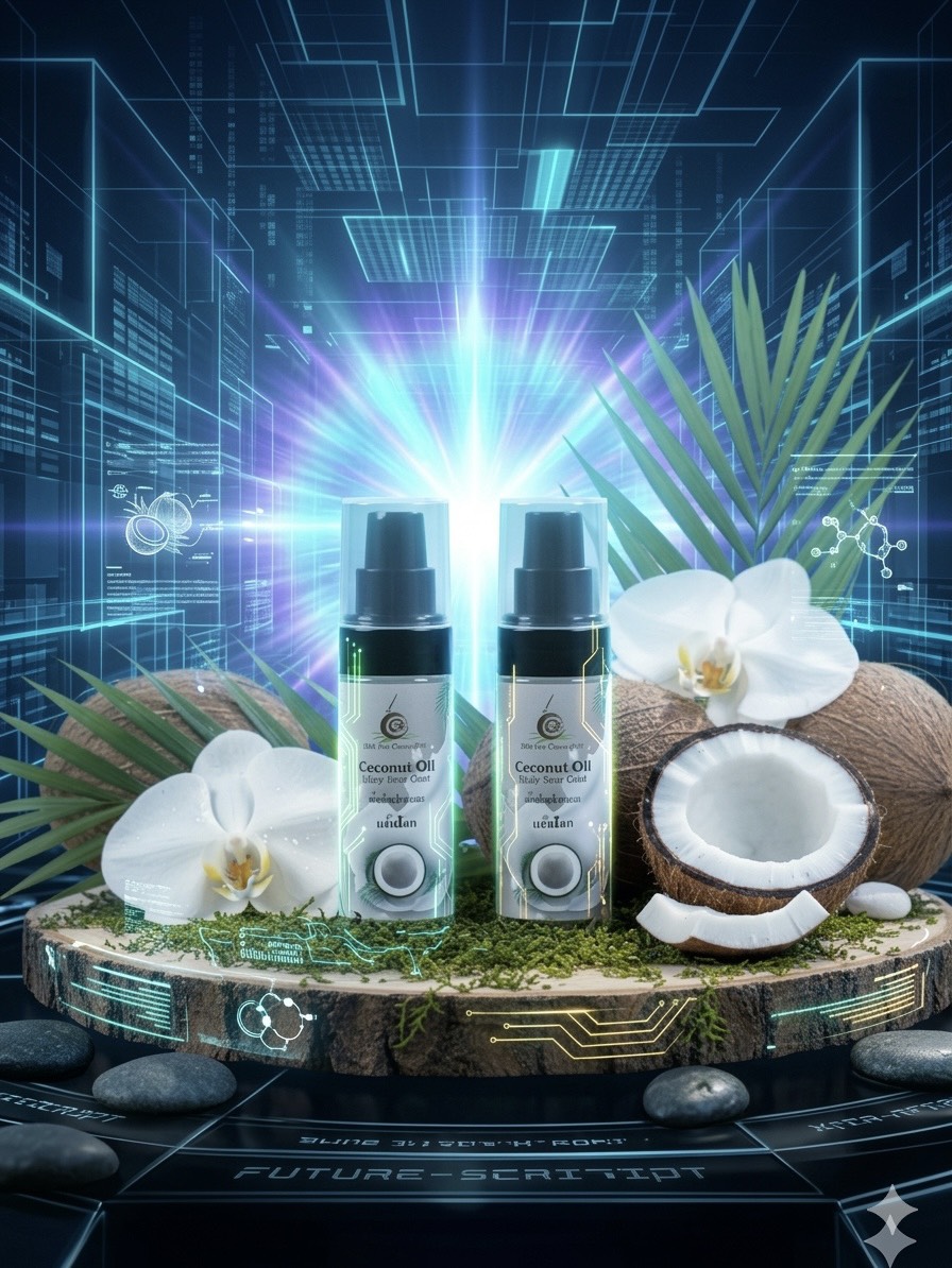 แพ็คคู่ออยใส่ผมน้ำมันมะพร้าว