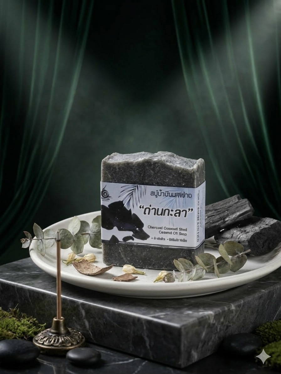 สบู่ถ่านกะลา