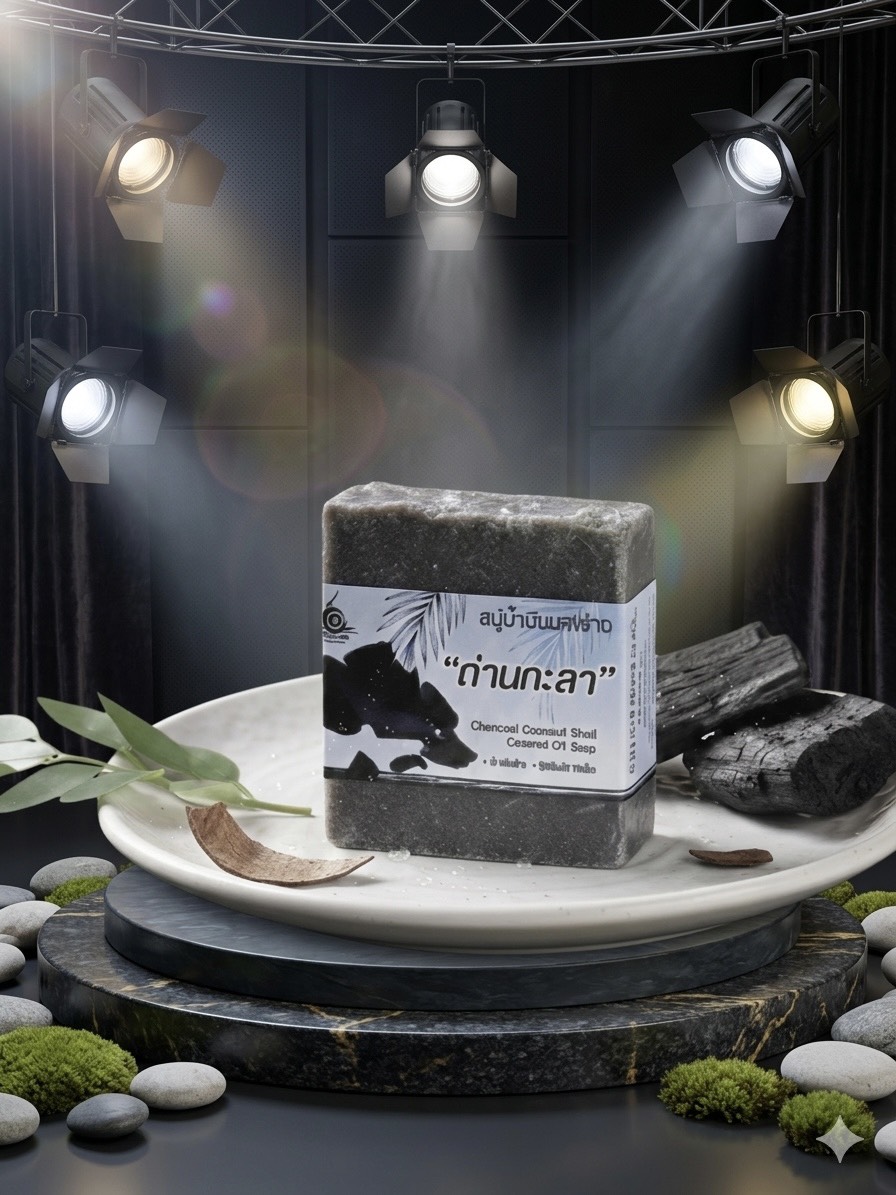 สบู่ถ่านกะลา