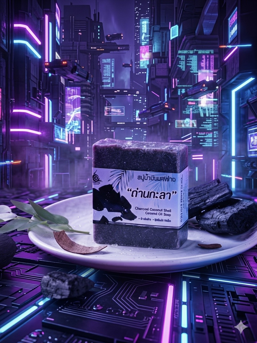 สบู่ถ่านกะลา