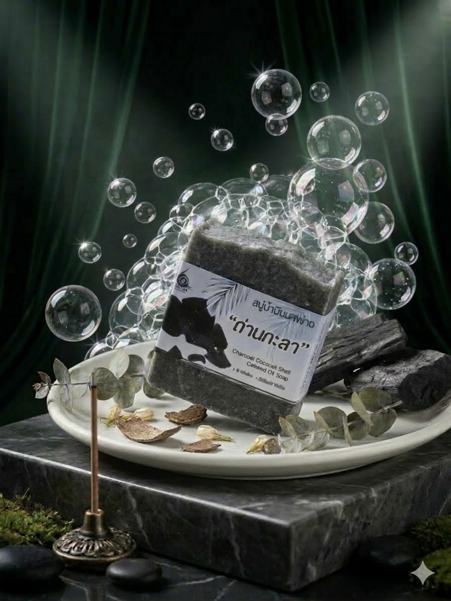 สบู่ถ่านกะลา