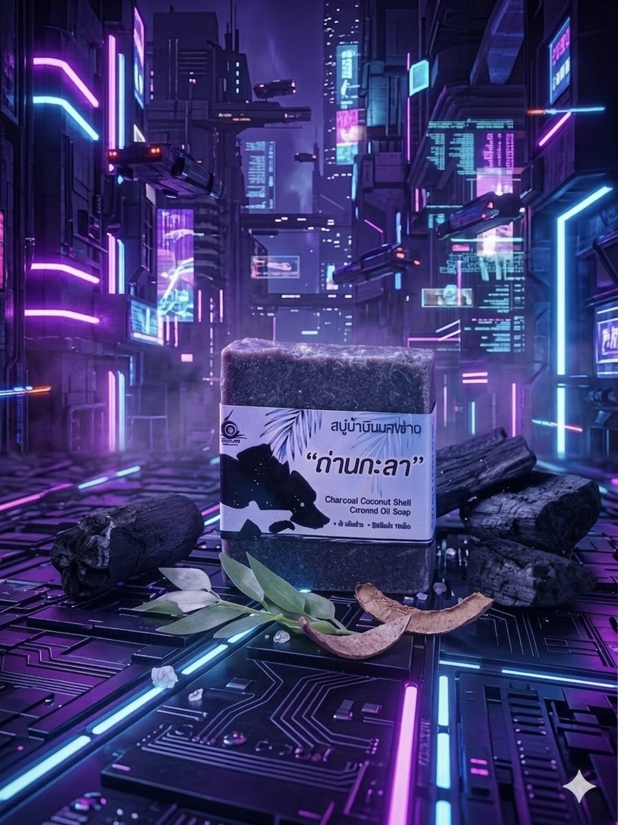 สบู่ถ่านกะลา