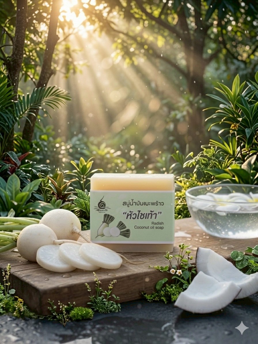 สบู่หัวไชเท้า