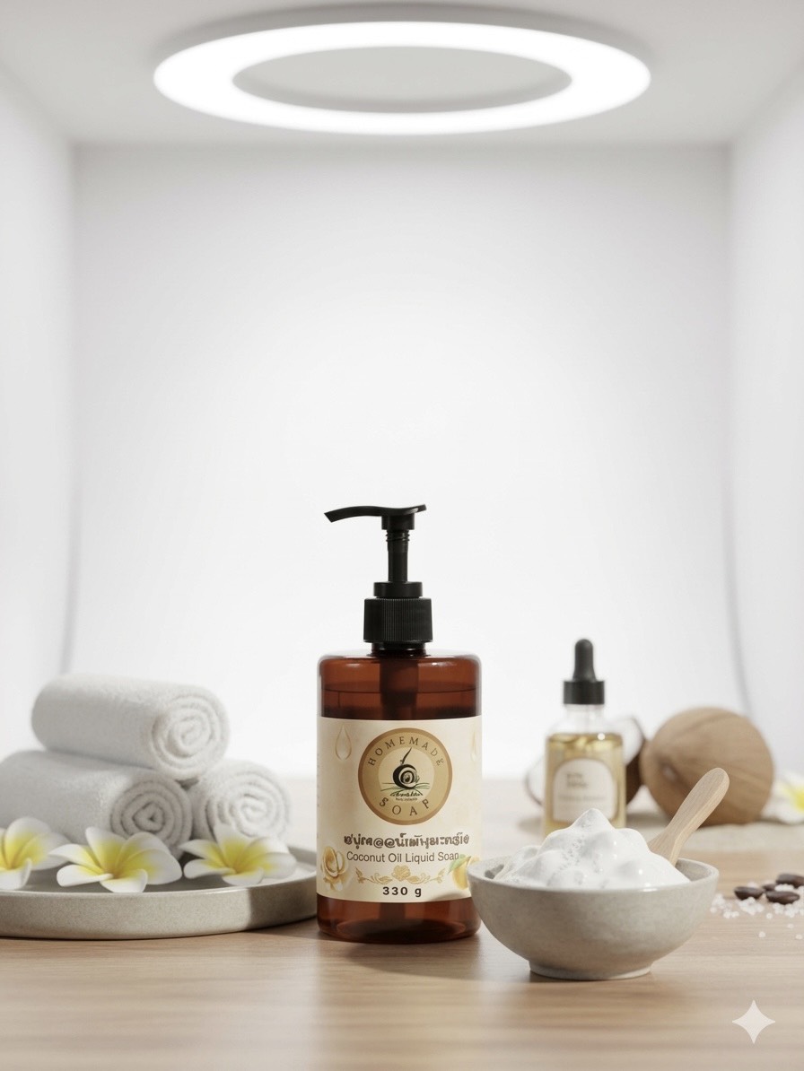 สบู่เหลวน้ำมันมะพร้าว