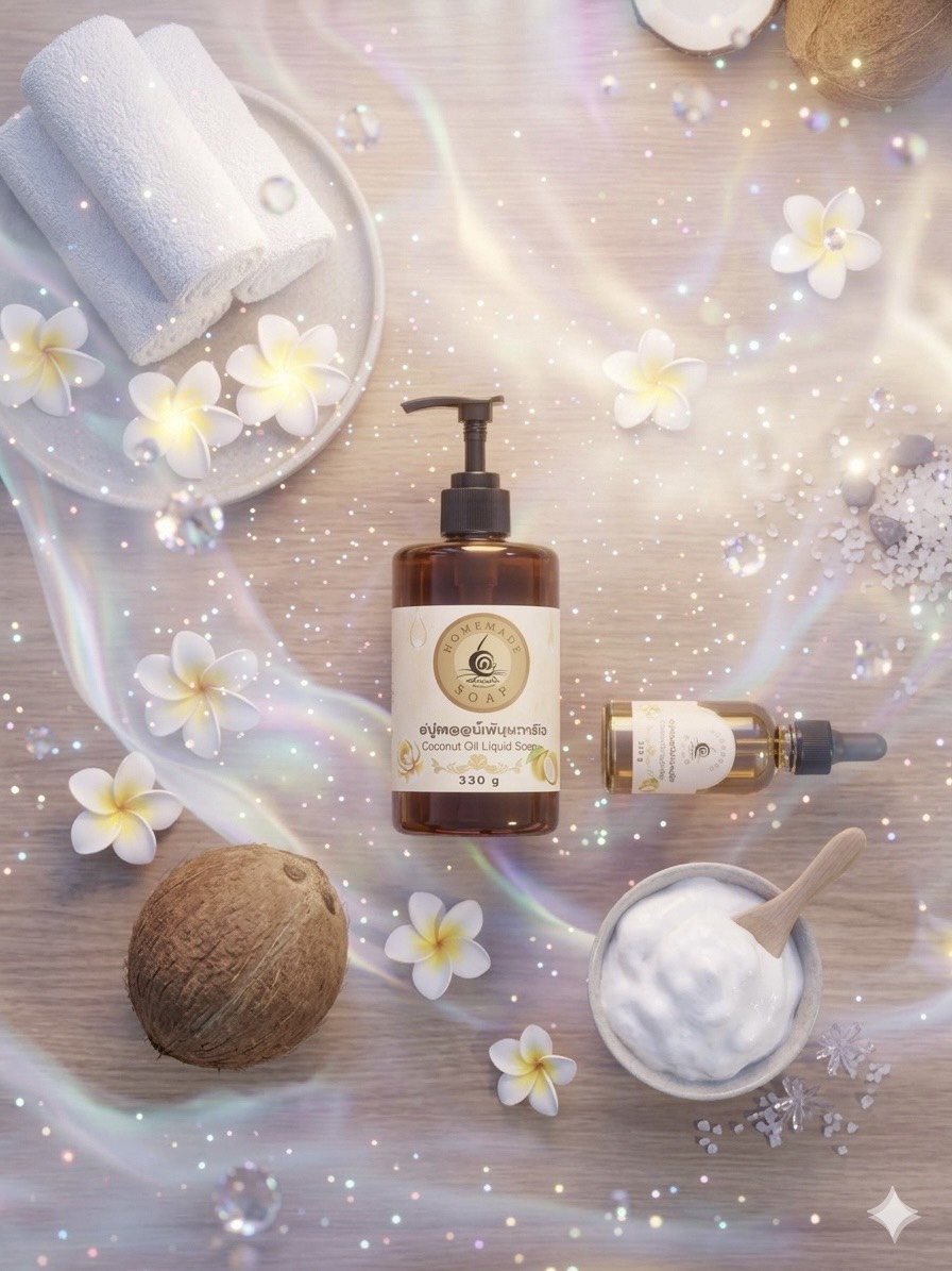 สบู่เหลวน้ำมันมะพร้าว