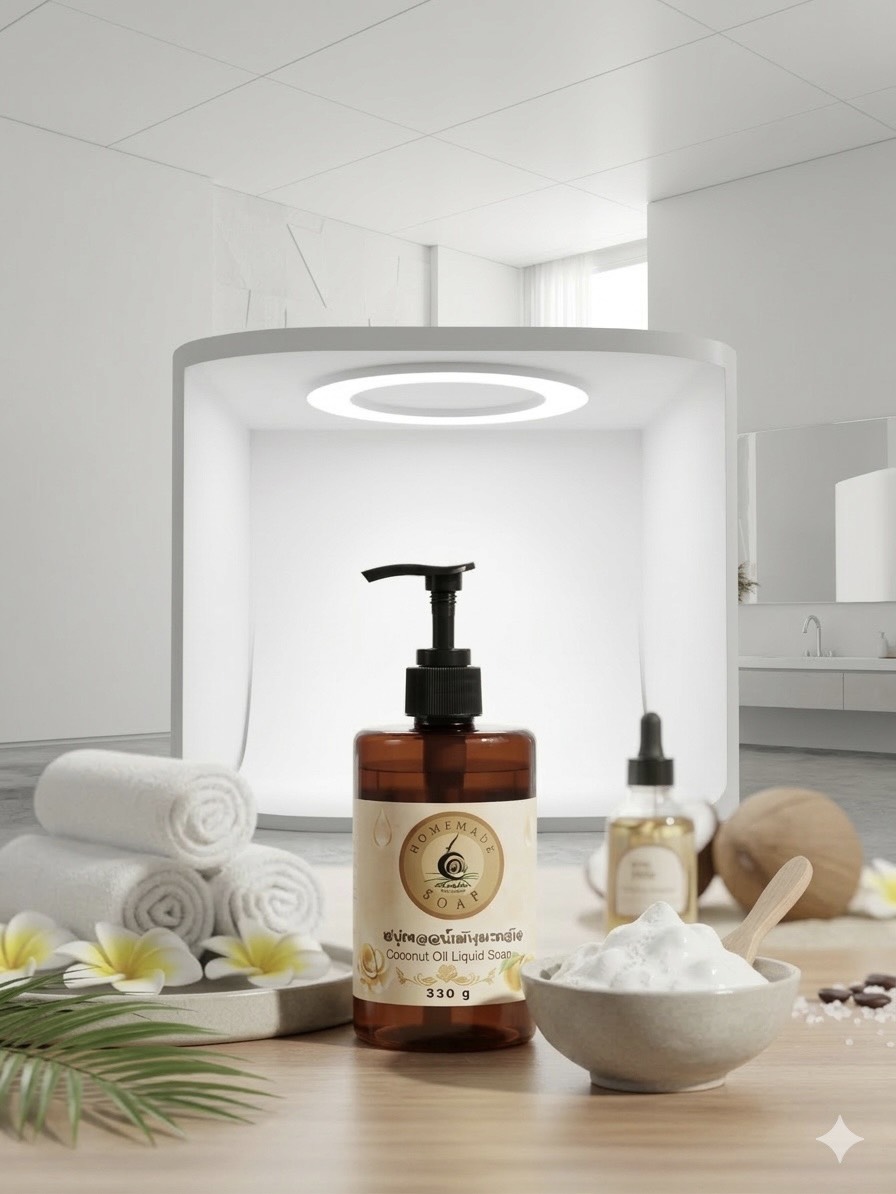 สบู่เหลวน้ำมันมะพร้าว