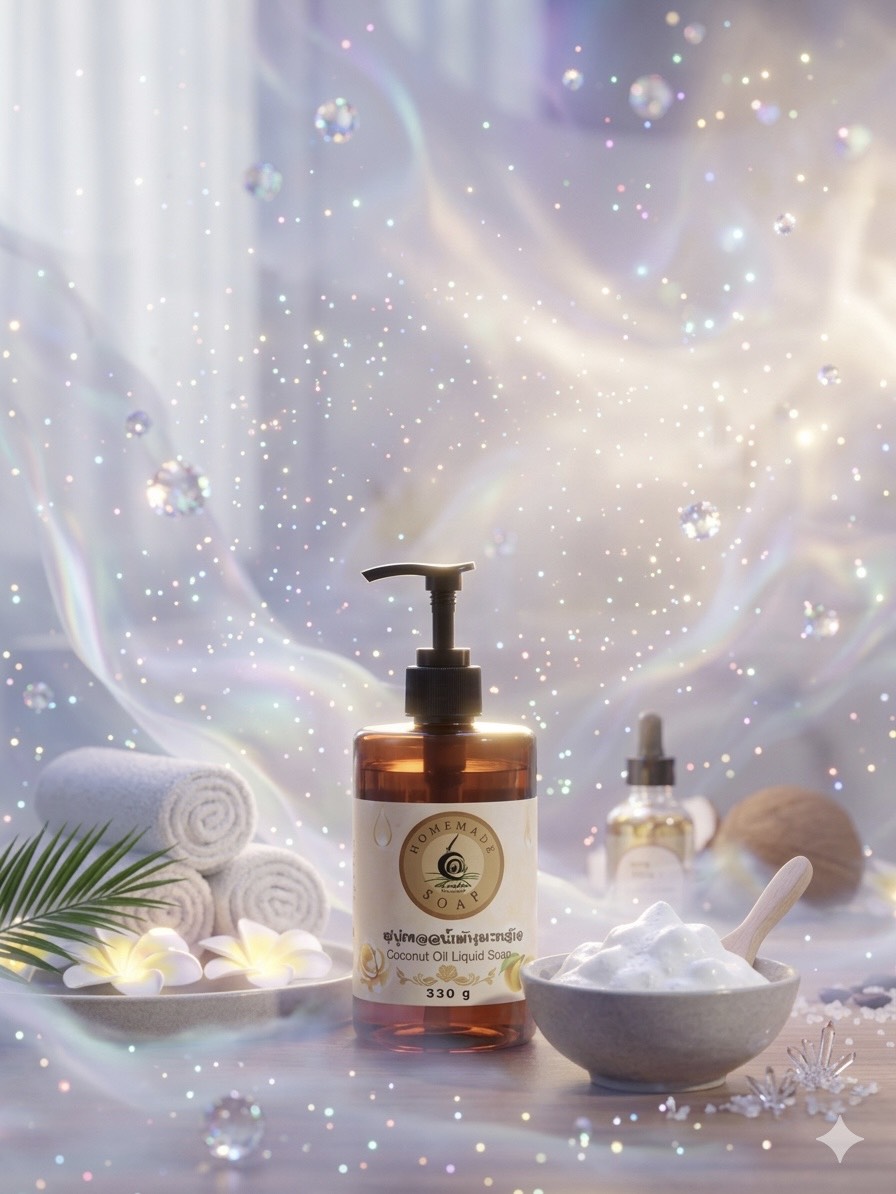 สบู่เหลวน้ำมันมะพร้าว