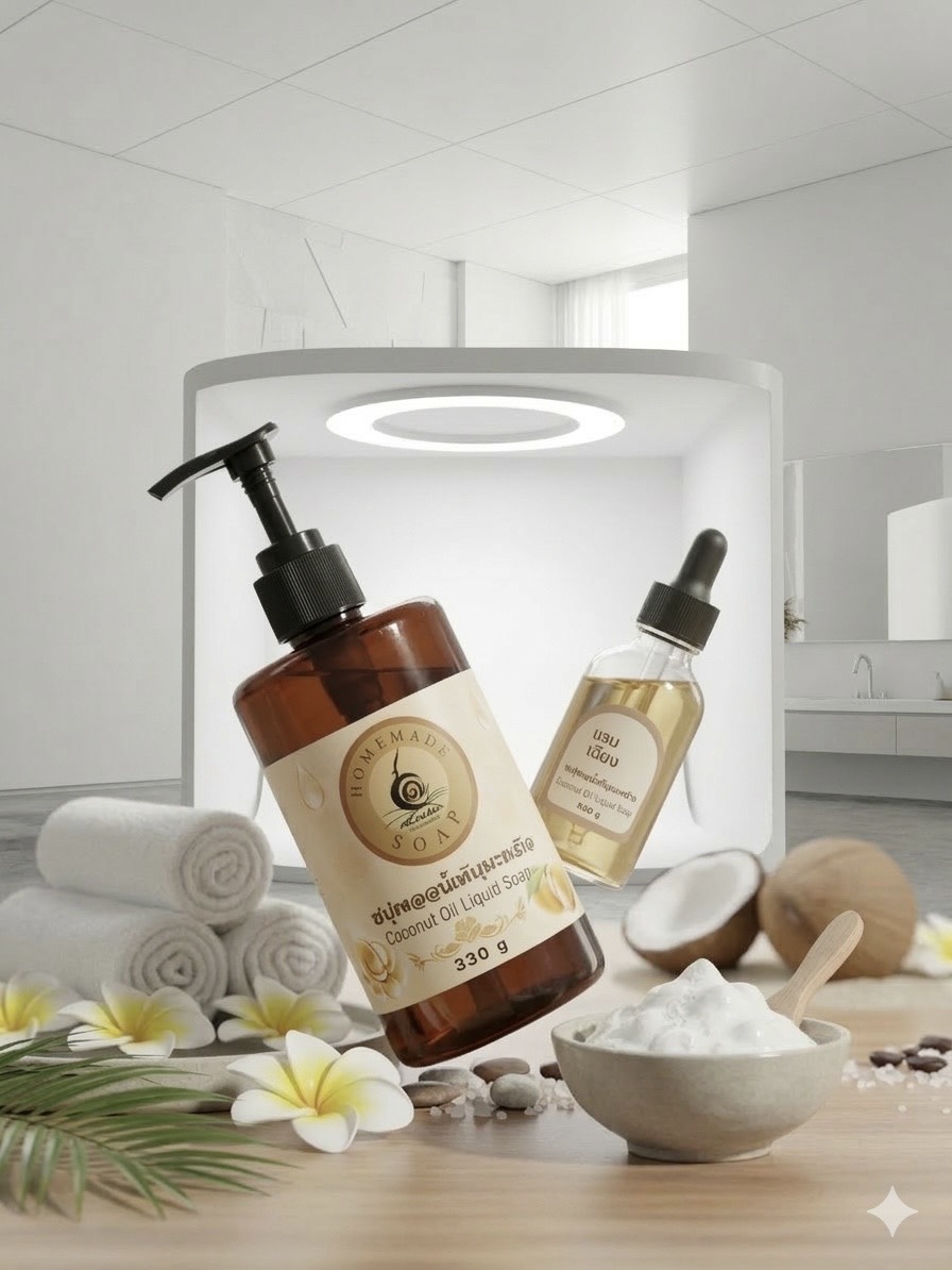 สบู่เหลวน้ำมันมะพร้าว