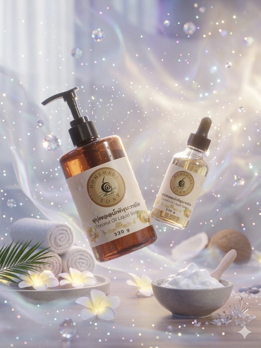 สบู่เหลวน้ำมันมะพร้าว