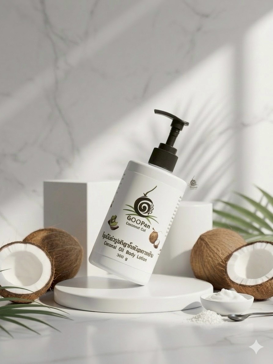 โลชันบำรุงผิวน้ำมันมะพร้าว
