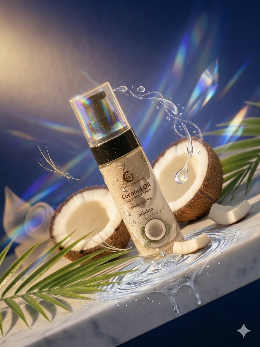 ออยใส่ผมน้ำมันมะพร้าว