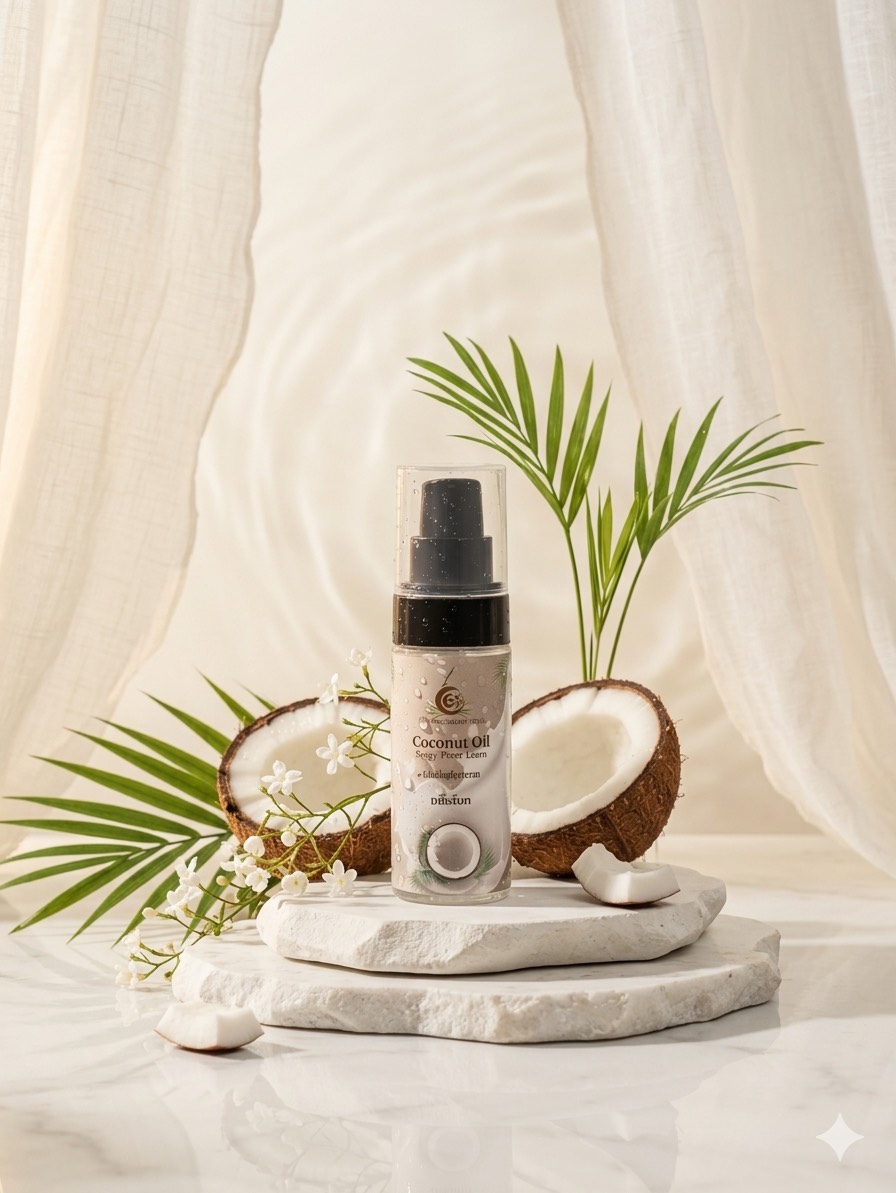 ออยใส่ผมน้ำมันมะพร้าว