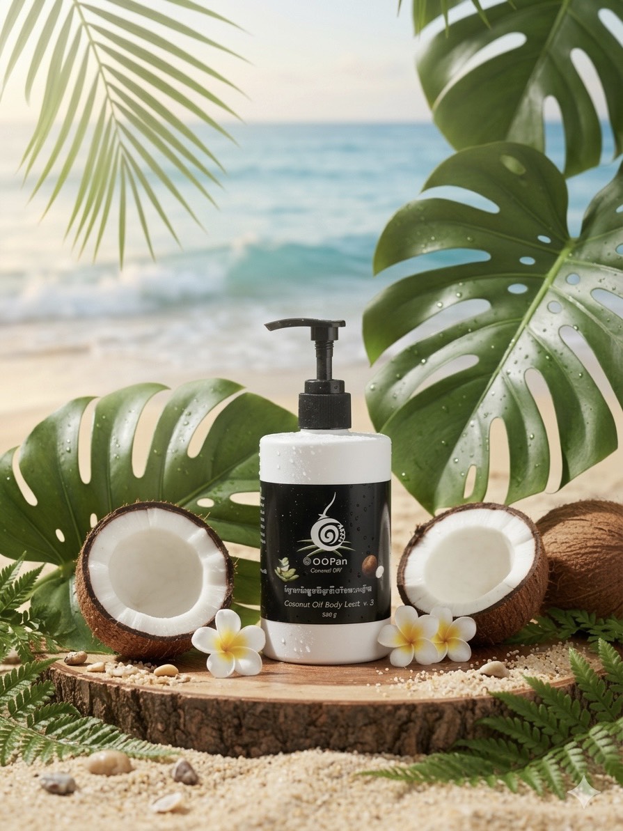 เจลบำรุงผิวน้ำมันมะพร้าว