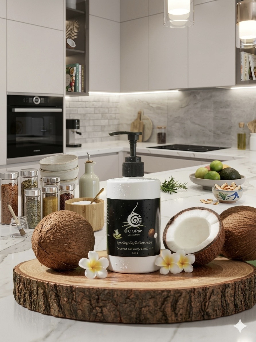 เจลบำรุงผิวน้ำมันมะพร้าว