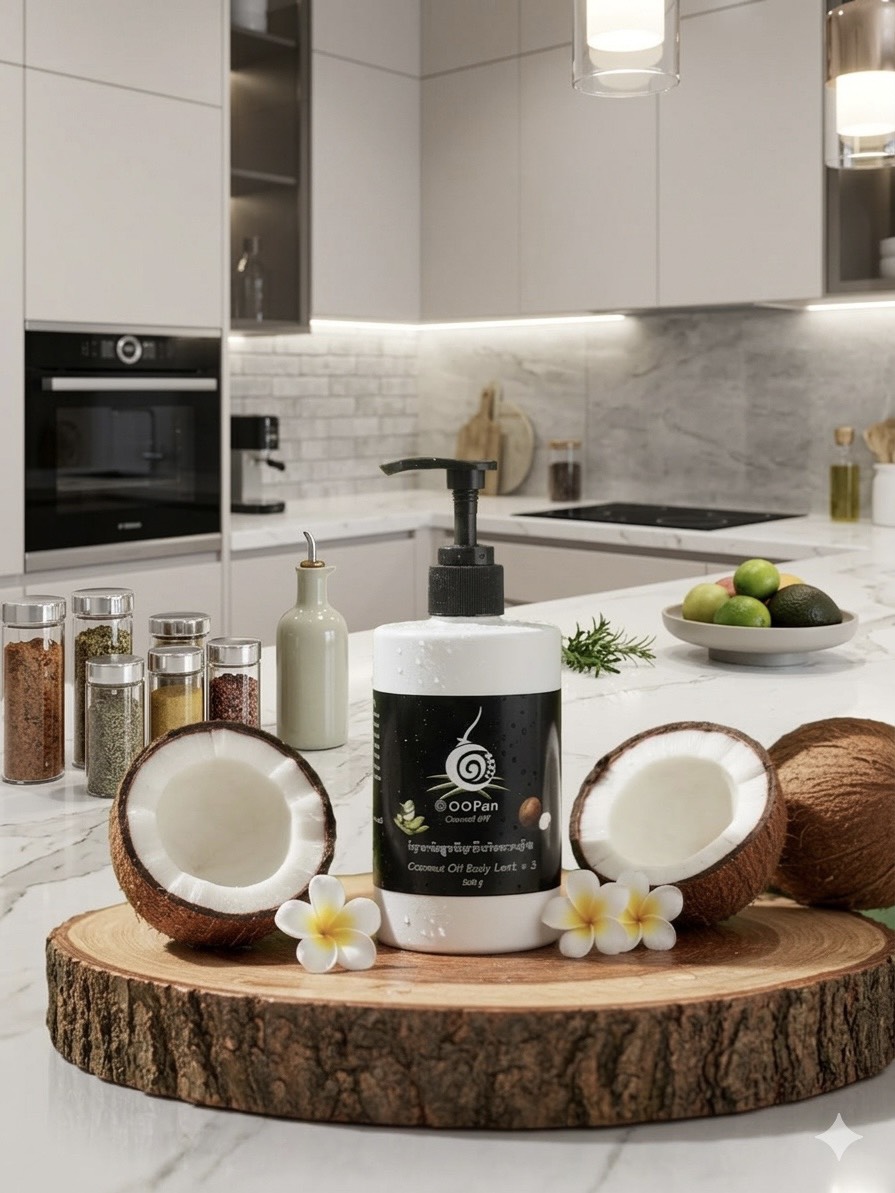 เจลบำรุงผิวน้ำมันมะพร้าว